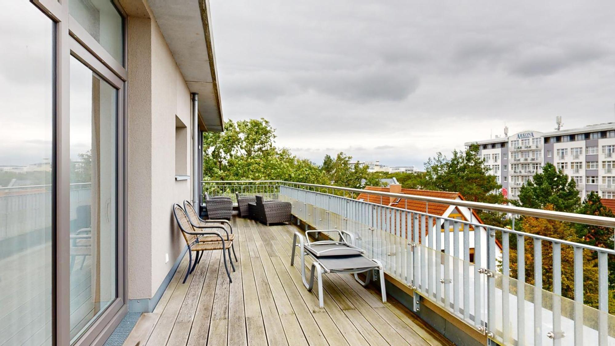 Duenenresort In Binz, Strandnahe Und Moderne Fewos Mit Balkon, Teilweise Mit Meerblick, المظهر الخارجي الصورة